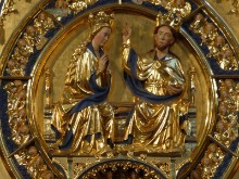 Goldene Tafel im Mindener Dom Goldene Tafel im Mindener Dom